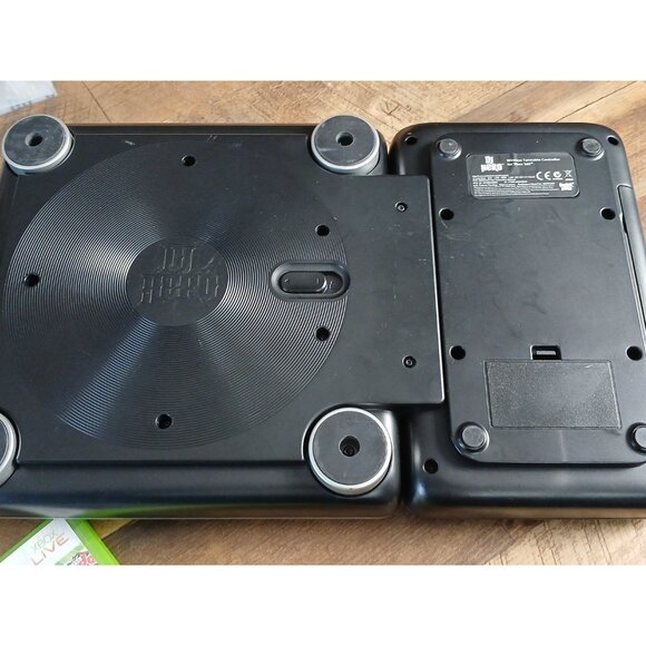 DJ Hero Wireless Turntable Controller Xbox 360 With Game - Tested & Working - Picture 8 of 8